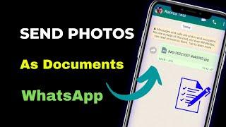 how to send multiple photos as document in whatsapp