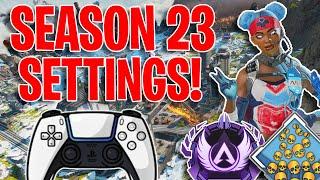 Apex Legends Best Console/Controller Settings Season 23 - Best Controller Sensitivity!