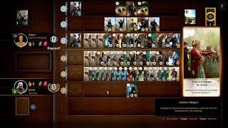 The Witcher 3: Gwent - High Score (Scoia'tael) / 376 points match - 358 points round