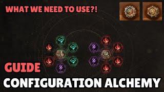 GUIDE CONFIGURATION ALCHEMY !! WHAT WE NEED TO USE!!