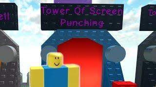 kiddie's tower of screen punching