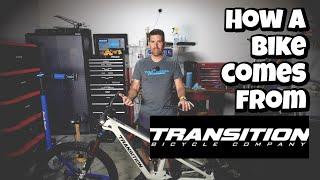 Buying a Bike From Transition: What to expect for assembly