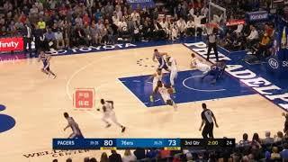 Joel Embiid Destroyed Domantas Sabonis' Ankle！