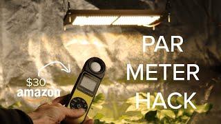 PAR meter hack $30 | Measure PAR accurately with a with cheap Amazon Lux meter