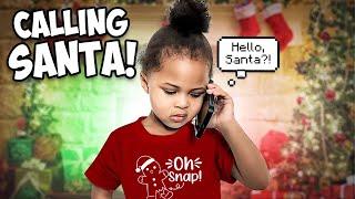 JADE CALLED SANTA AND TOLD HIM THIS !!