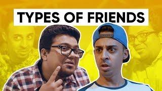 Types Of Friends | Jordindian | Friendship Day