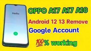 OPPO A17  A17K FRP BYPASS