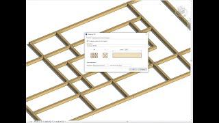 PROBIM. Автоматическая генерация деревянного ростверка в Revit.