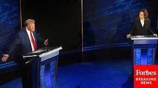 'Why Hasn't She Done It?': Trump Slams Kamala Harris In Closing Argument At Presidential Debate