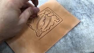 How To Tool An Oak Leaf & Acorn Wallet Pattern