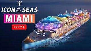  Port Miami Cruise Ship Departures with ICON of the Seas