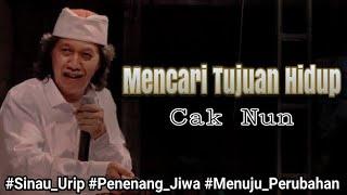 Cak Nun - Mencari tujuan hidup | sinau urip | penenang jiwa pengantar tidur