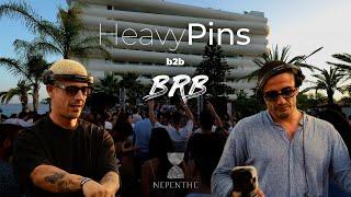 Beach Party with BRB b2b HeavyPins for NEPENTHE in Front of Architecture Miracle, Isla Brown Hotel