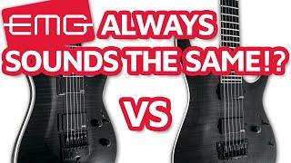 EMG 81 - LTD MH-1000 ET vs Ibanez RGAIX6FM-TGF ft. Thomas [Black Forest - new song teaser]