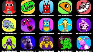 Garten of Banban 0 to 15,Garten of Banban 8 Mobile Fanmade Game,Garten of Banban 7,Garten of Banban5