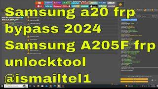 Samsung a20 frp bypass 2024 | Samsung A205F frp unlocktool @ismailtel1