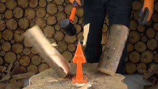 Compact Firewood Log and Kindling Splitter - Forest Master Universal 7" Splitting Axe Base (USAB)