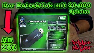 Wir testen den RetroStick mit Nintendo| Playstation| Gameboy| Atari Games uvm