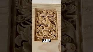 Wood Carving with Laser Engraving Machine