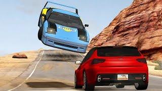 Extreme Close Call and Near Miss Compilation #5 - BeamNG Drive