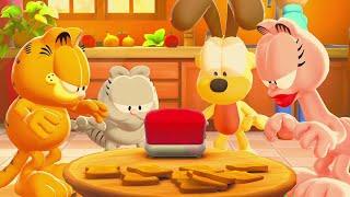 Garfield Lasagna Party All Minigames