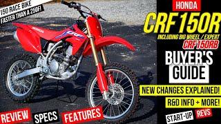 New Honda CRF150R & Big Wheel Review: Specs, Differences Explained | Fastest CRF 150 Motorcycle!