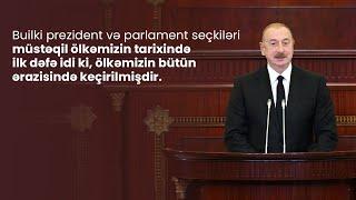 Builki prezident və parlament seçkiləri ilk dəfə idi ki, ölkəmizin bütün ərazisində keçirilmişdir