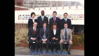 Brandeis IBS Class Photo Time Lapse