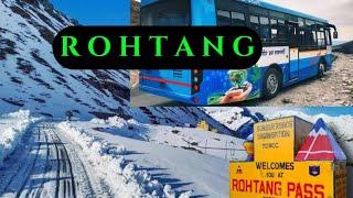 Rohtang Pass | Manali to Rohtang | Road trip