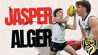 Jasper Alger - Welcome to the Richmond Football Club with Pick 58 of the National Draft