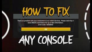 HOW TO CONNECT TO ANY NBA 2k SERVERS ERROR CODE 4b538e50 ANY CONSOLE - CURRENT/NEXT GEN - PS4 & XBOX