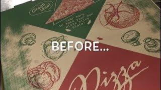 GreenBox: Bohemian Pizza (Before & After)