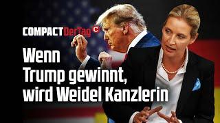 Wenn Trump gewinnt, wird Weidel Kanzlerin