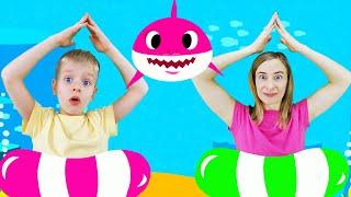 Baby shark song - kids song sing and dance by Dima Family Show