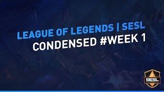 [LoL] SESL Condensed #Week 1 | Lausanne Esports vs SPG #Game 1