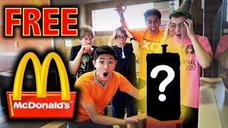 HOW TO WIN FREE FOOD AT MCDONALDS!! **LIFE HACKS**