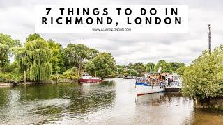 THINGS TO DO IN RICHMOND, LONDON | Thames Path | Richmond Park | Richmond Green | Shops | Cafes