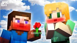Steve proposed Alex Minecraft Animations | Babu Tech | Prisma 3D Minecraft Animation