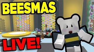 LIVE | Beesmas Grind With Viewers! | Bee Swarm Simulator