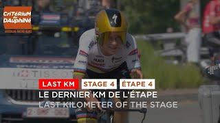 The last kilometer of the stage 4