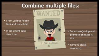 Power Query (Excel) | Combine files: different file path, inconsistent format | M Code & Function