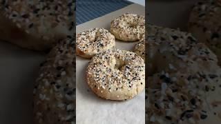 LOW CARB 3-INGREDIENT BAGELS‼️ (no eggs! no flour!)