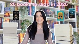 25 books to read in 2025 ⭐️ my 2025 TBR