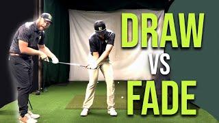 Golf Swing Draw Vs. Fade Patterns