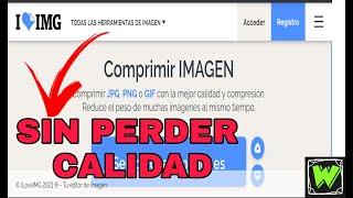 Bajar El TAMAÑO De UNA IMAGEN Sin Ninguna app (SIN PERDER CALIDAD)