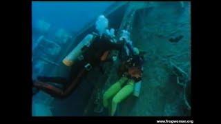 A male and female diver get attacked by 2 evil scuba divers!