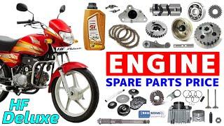 Hero Hf Deluxe Engine Parts Price || Hero Genuine Parts Price In 2022 || #youtube #bikespareparts