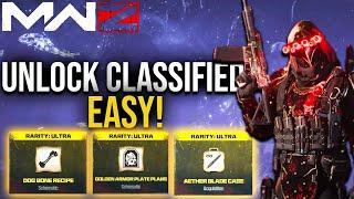 COD MW3 ZOMBIES CLASSIFIED SCHEMATICS UNLOCK EASY