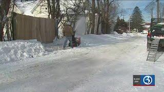 VIDEO: Connecticut cleans up following Winter Storm Bobby