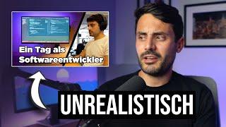 Das ist NICHT die Realität - "Ein Tag als Softwareentwickler"